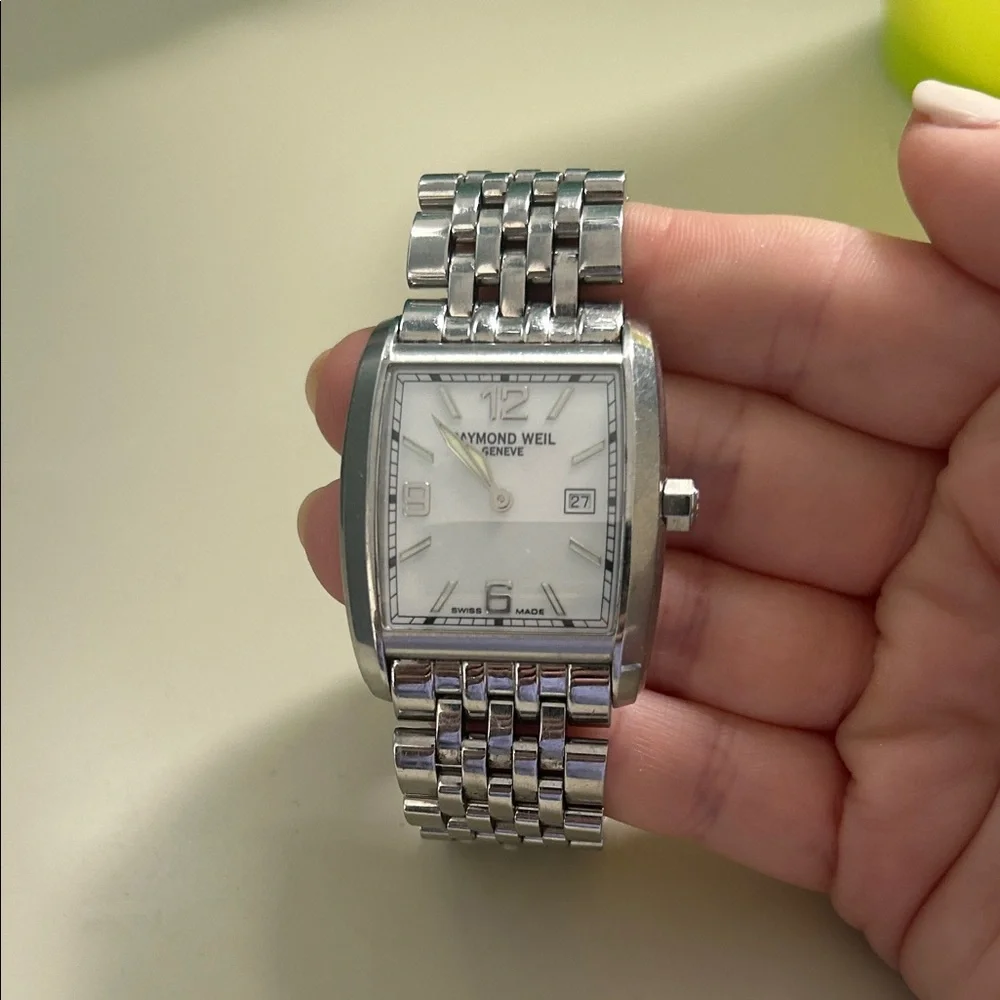 Raymond Weil Silver Rectangular Watch - Picture 2 of 5